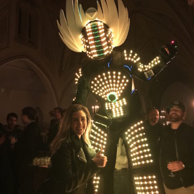LED Robots Circus Vancouver