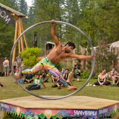 Big Topp Circus Vancouver Cyr Wheel Act