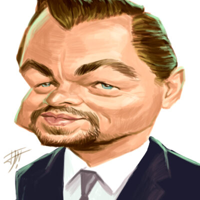 Afshin Sabouki - Caricaturist - Leonardo_DiCaprio