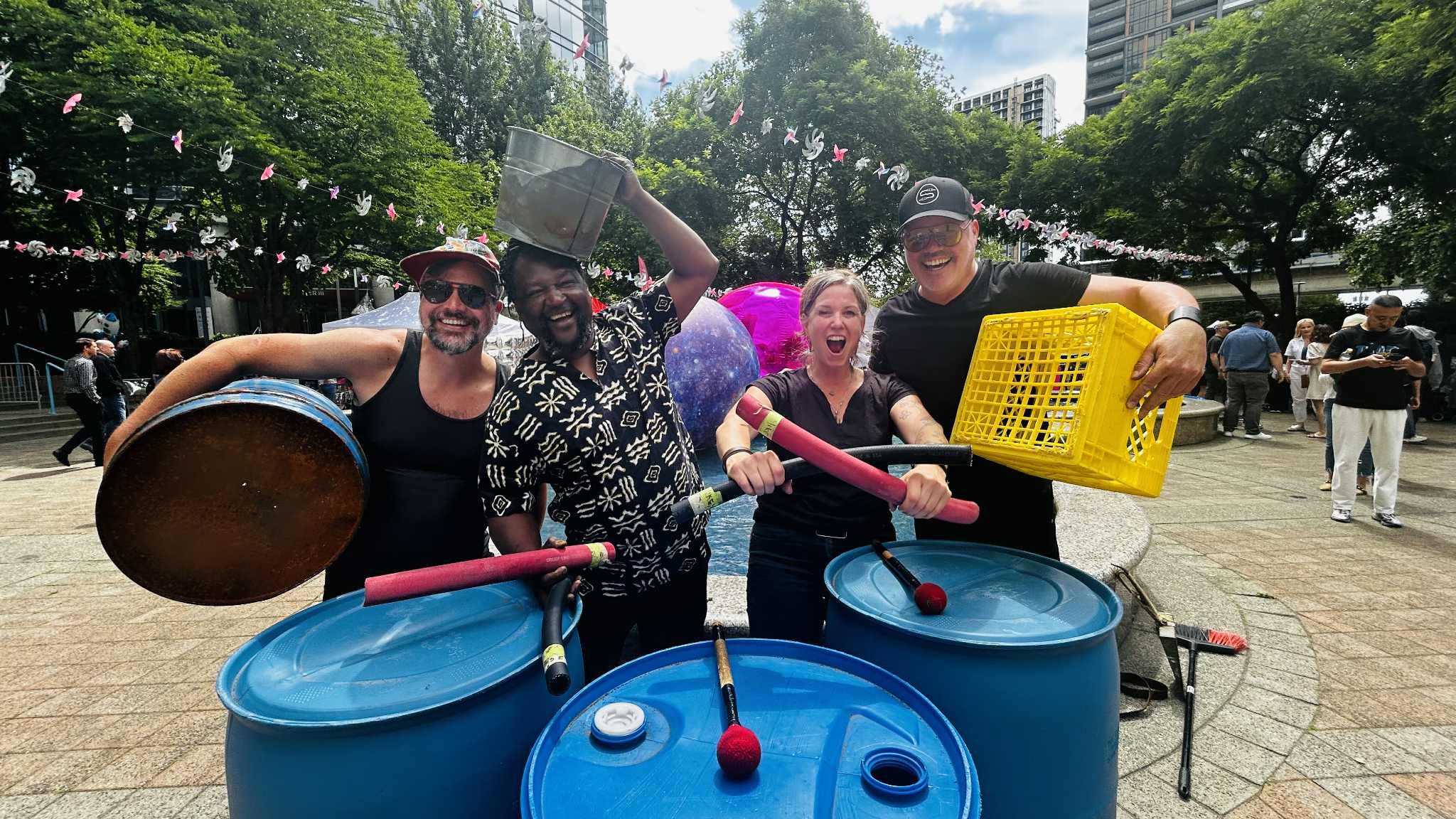 Book Vancouver Smash Drum Act Party