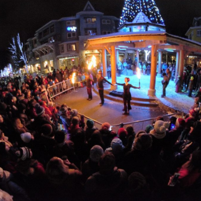 Vancouver Fire Artist Circus Act