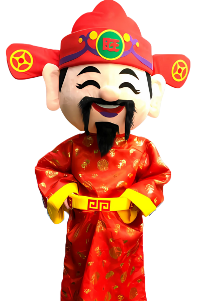 Vancouver Chinese New Year Mascot (God of Fortune) Caishen (財神)