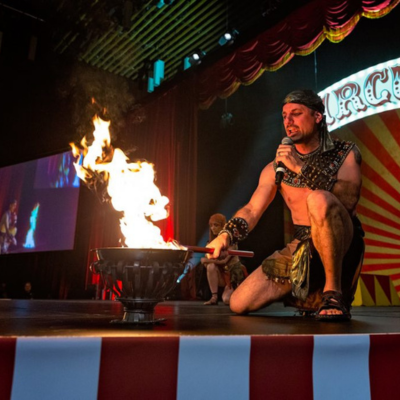 Vancouver Fire Artist Circus Act