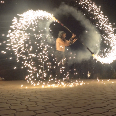 Vancouver Fire Artist Circus Act