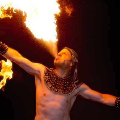 Vancouver fire show