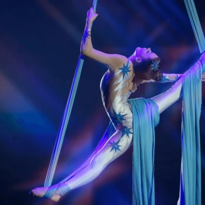 Vancouver Aerial Multicord Cirque Act