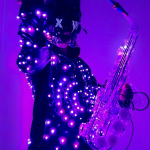 LED SAX Robot Vancouver