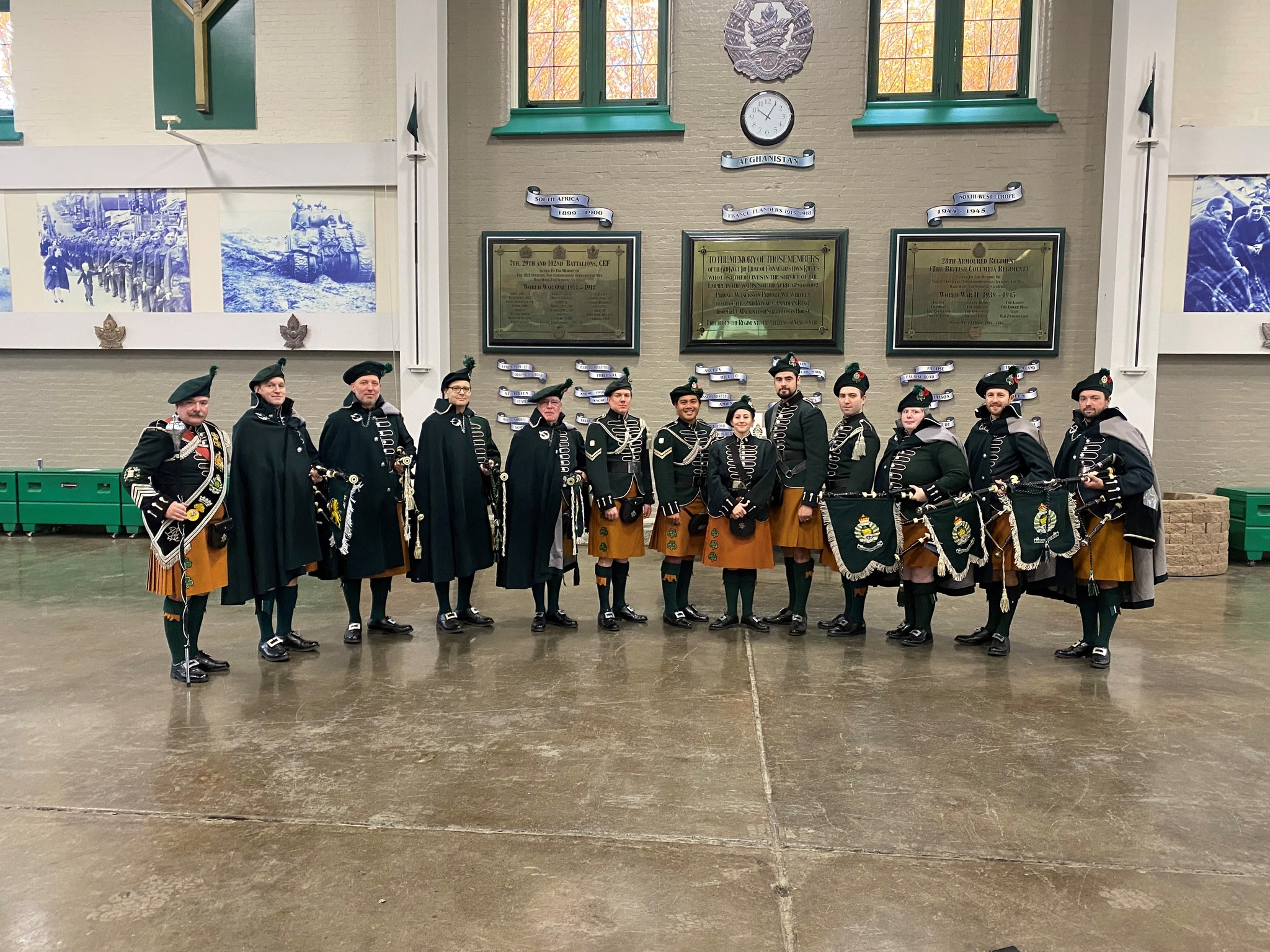 The Vancouver Regiment Irish Pipes & Drums (Irish Pipe Band)
