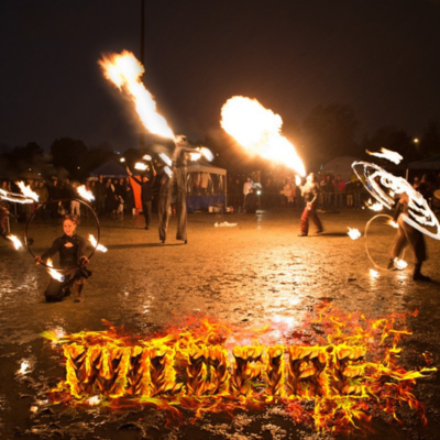Vancouver Fire Artist Circus Act