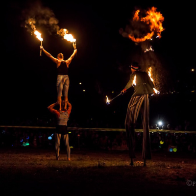 Vancouver Fire Artist Circus Act