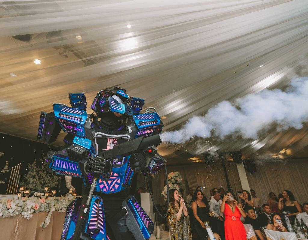 Vancouver LED Robot Circus Seven