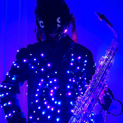 LED SAX Robot