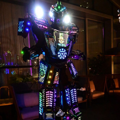 Vancouver LED Sax Robot Circus