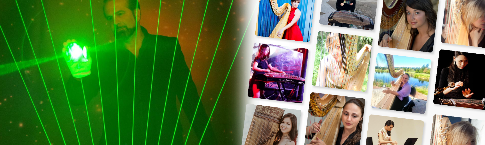 Book Vancouver Harpist