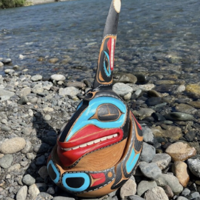 Vancouver First Nations Mask Carving - killer whale