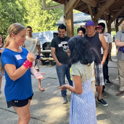 TENBC Team Building Game Minute to Win it
