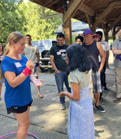 TENBC Team Building Game Minute to Win it