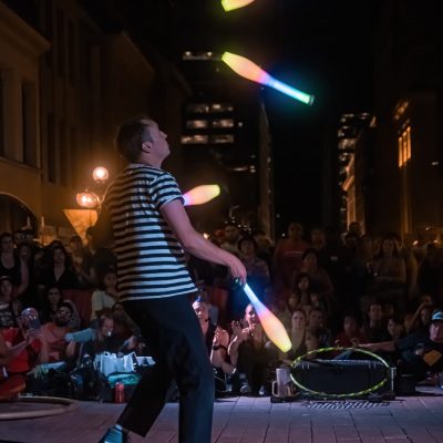 Yoshi Show Contact Juggler in Vancouver