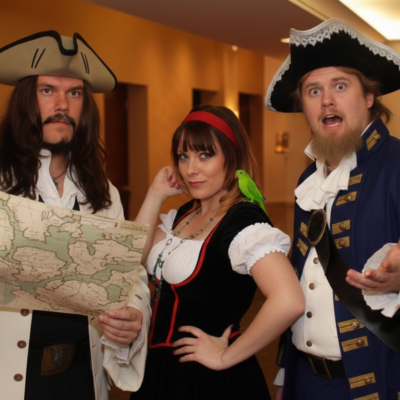 Roaming Character – Pirates in Vancouver