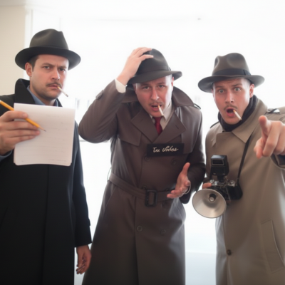 Roaming Character - Retro Paparazzi in Vancouver