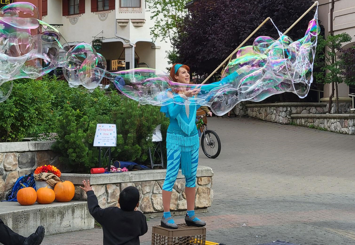 The Bubble Fairy in Vancouver