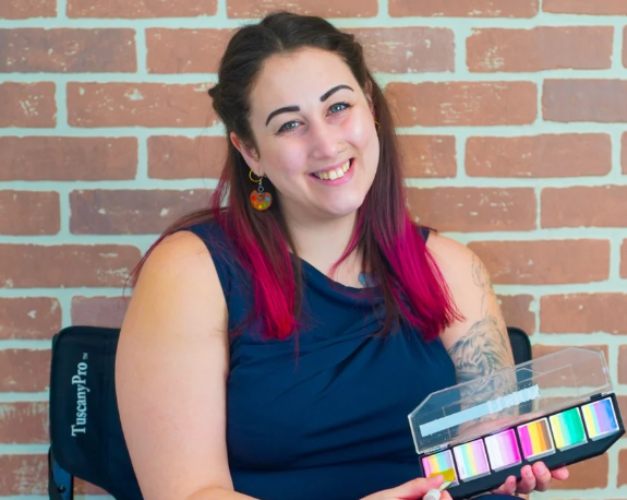 Vancouver's Mackenzie Travis - face painter