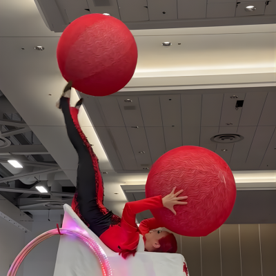 Marharyta - The Foot Juggler in Vancouver