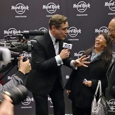 Roaming Character Paparazzi in Vancouver