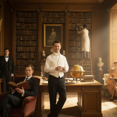 Roaming Character Downtown Abbey in vancouver