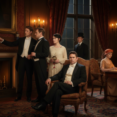 Roaming Character Downtown Abbey in vancouver