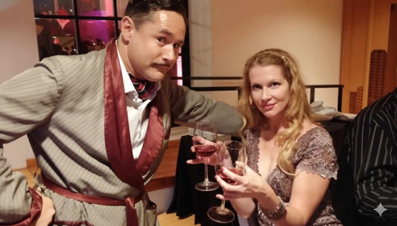 Roaming Character – Comedic Sommelier in Vancouver