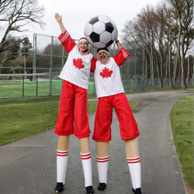 Vancouver giant soccer players