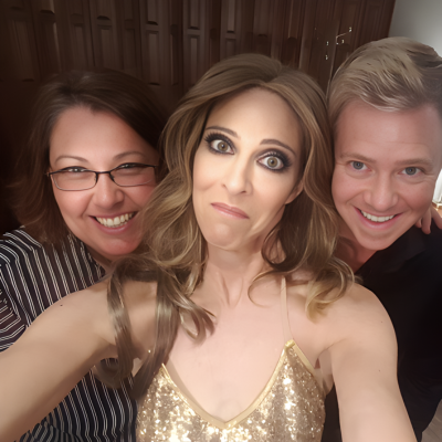 Tracey Bell as Céline Dion in Vancouver