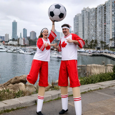 giant soccer players in vancouver