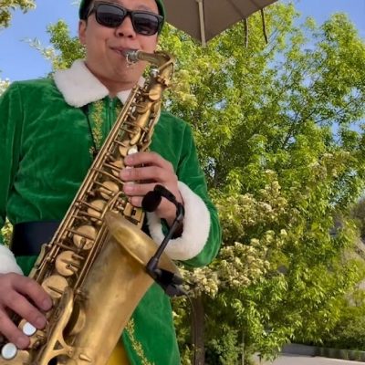 Saxy Elf in Vancouver