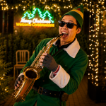 Saxy Elf in Vancouver
