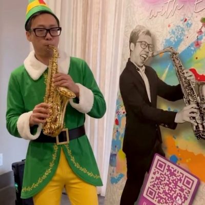 Saxy Elf in Vancouver