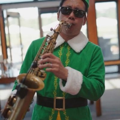 Saxy Elf in Vancouver