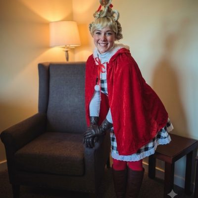 Jovie the Christmas Elf in Vancouver