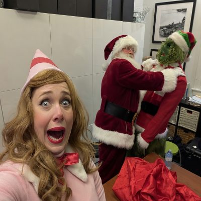 Jovie the Christmas Elf in Vancouver