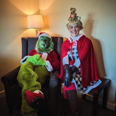 Jovie the Christmas Elf in Vancouver