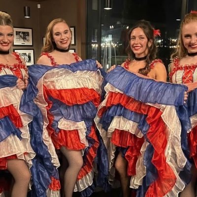 Can Can Dancers in Vancouver