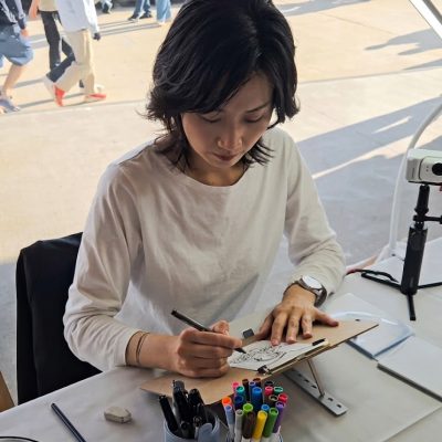 Ryo Lee Caricaturist in Vancouver