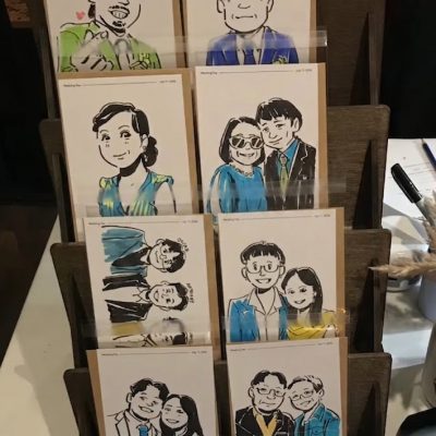 Ryo Lee Caricaturist in Vancouver