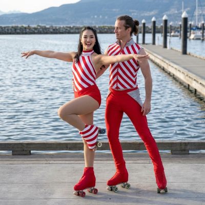 The Amazing Rollerskate Duo in Vancouver